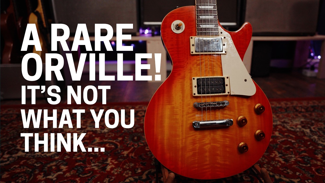 This Orville Les Paul Guitar is RARE! It's Not What You Think