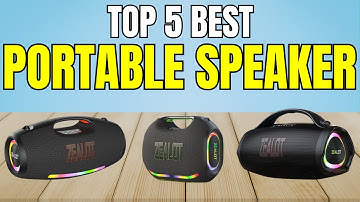 Best Portable Speaker 2025 – Top 5 Picks Reviewed!