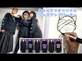 【handmade】ネコ×クマオリジナルジップアップパーカー【First Label オリジナル】