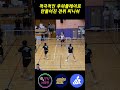 적극적인 후위플레이로 만들어진 전위 피니쉬