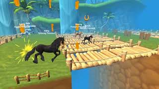 Horse Paradise - Racing as a Friesian! screenshot 1
