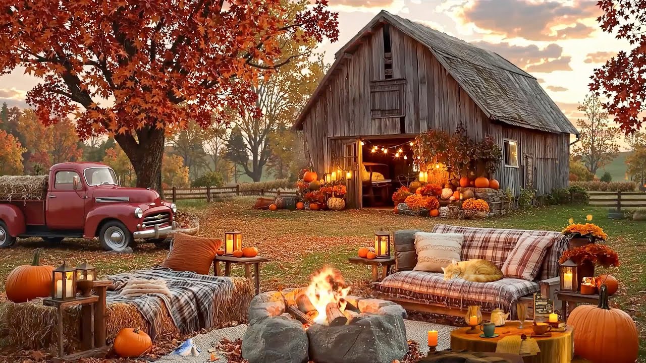 Obejrzyj Autumn Pumpkin Farm Ambience – Cozy Fire Crackling, Autumn Foliage🍂 Relaxing Calm Fall Music w YouTube Obejrzyj Autumn Pumpkin Farm Ambience – Cozy Fire Crackling, Autumn Foliage🍂 Relaxing Calm Fall Music w YouTube