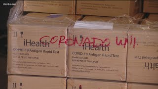 San Diego County Office Of Education Begin Distribution Of At-Home Covid-19 Test Kits To Schools