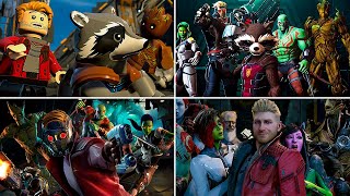 Evolution of Guardians of the Galaxy in Games (2013 - 2023)