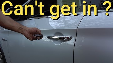2014 - 2019 hyundai sonata door handle not working / door latch