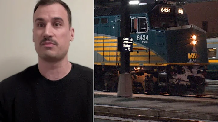 Via Rail passenger details immobilized train chaos...