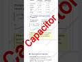 Capacitor Formula Sheet for RBSE, CBSE, NEET and JEE #rbse #cbse #neet #jee #physics #capacitor #new