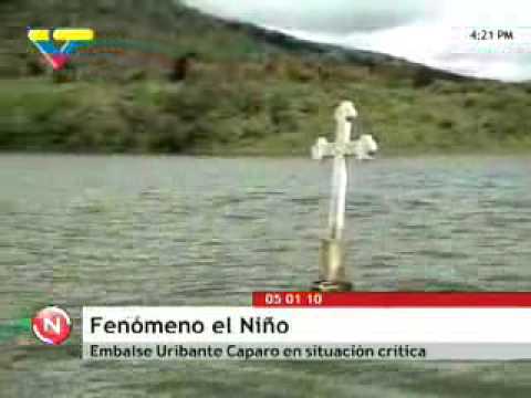 Ruinas de un pueblo resurgen de represa Uribante-Caparo por el Cambio  Climático - YouTube