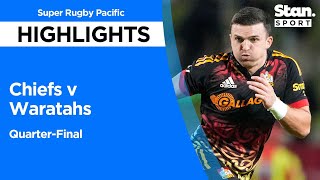 Chiefs v Waratahs Highlights | Quarter-Final | Super Rugby Pacific | 2022