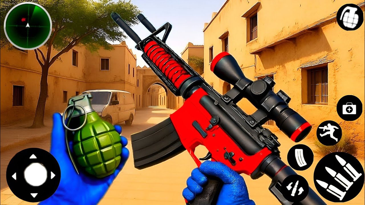 Шутер от первого лица (FPS) - геймплей на Android