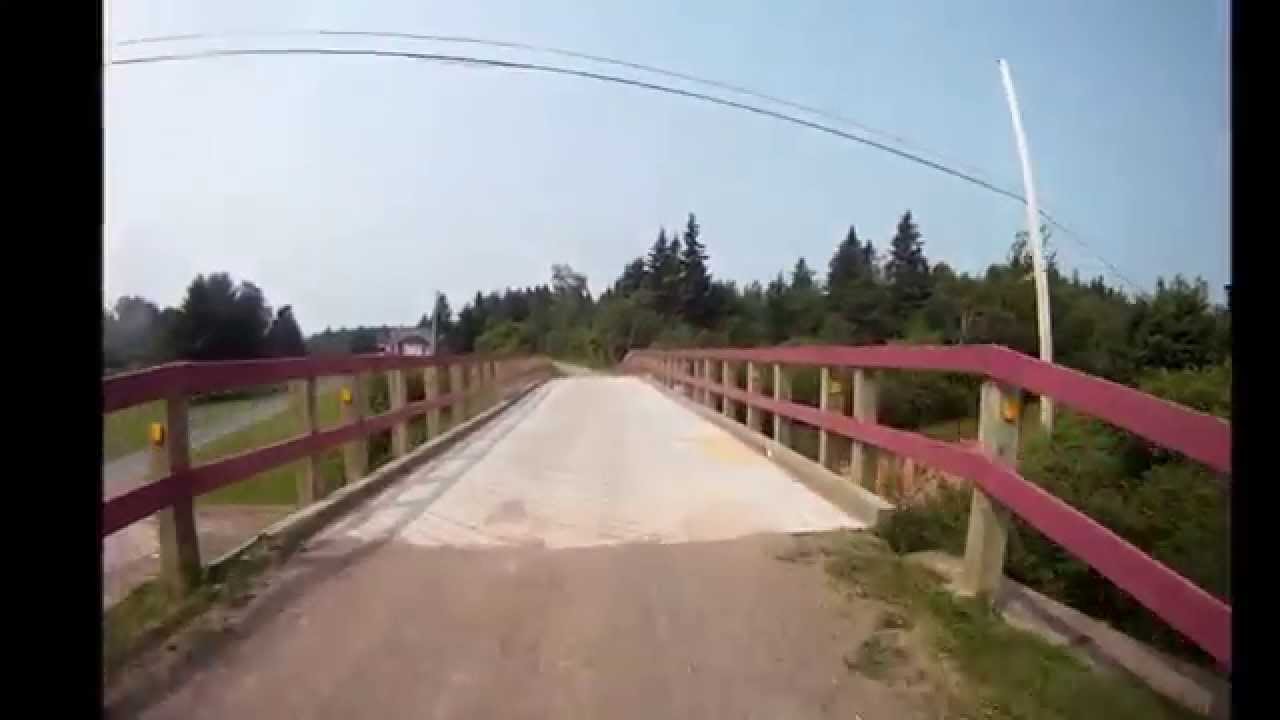 Biking the Confederation Trail Prince Edward Island Day 1July 2014 YouTube