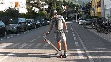 Longboard Trick Tip 360 pressure flip - By Julian" The Terminator" Prast