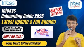 Infosys Springboard Internship 6.0 Inauguration Explained | Full Onboarding Guide &amp; Agenda 2025!