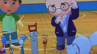 Handy Manny Fluffy Falls Down The Table And The Pastries Are Ruined