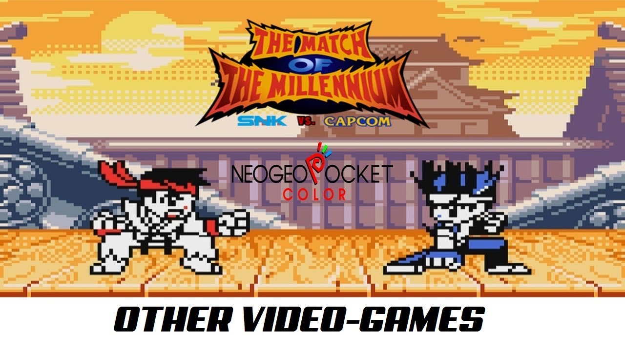 Snk Vs Capcom The Match Of The Millennium Ryu Gameplay Neo Geo Pocket Color Youtube