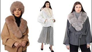 AW’23 by Beautyfur Fashions | Kimono with fur collar  Style and warmth. For you. Personally