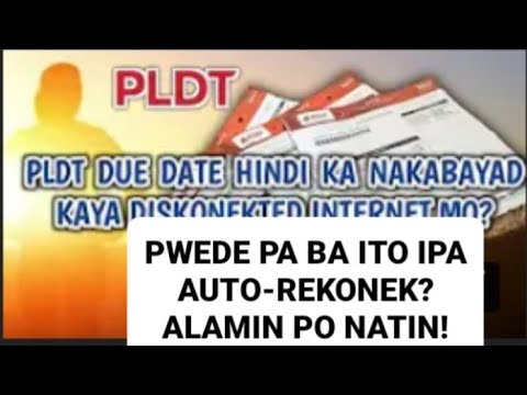 AUTO-RECONNECTION SA PLDT LANDLINE PWEDE PA BA? #pldtwifi