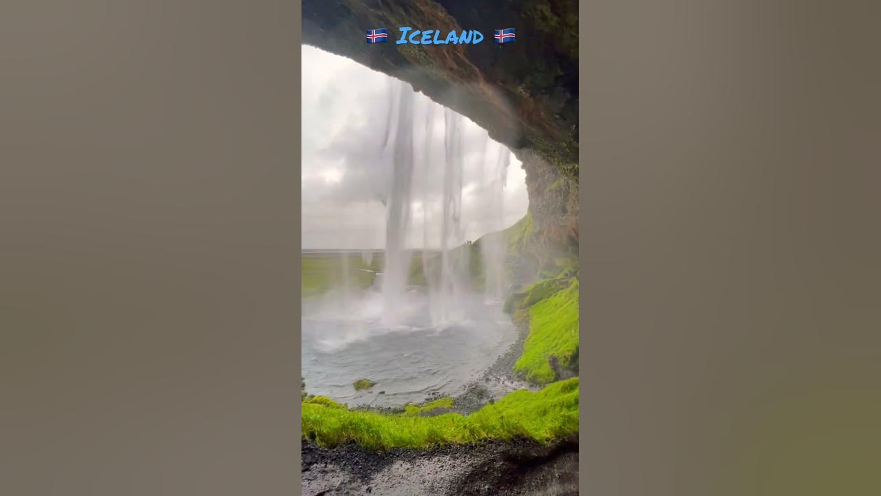 Walking Behind the Majestic Seljalandsfoss Waterfall in Iceland ๐ฎ๐ธ Walking Behind the Majestic Seljalandsfoss Waterfall in Iceland ๐ฎ๐ธ
