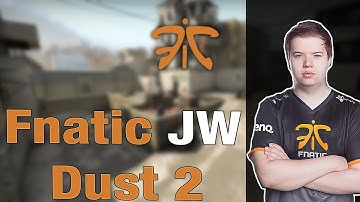 Fnatic JW playing CS:GO Faceit on Dust 2 (twitch stream)
