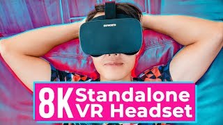 8K Standalone VR headset - Skyworth S1 / V901 Review 6DoF w/ wireless charging?