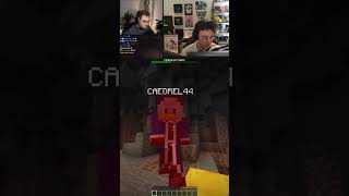 OhnePixel ULTS Caedrel playing Minecraft