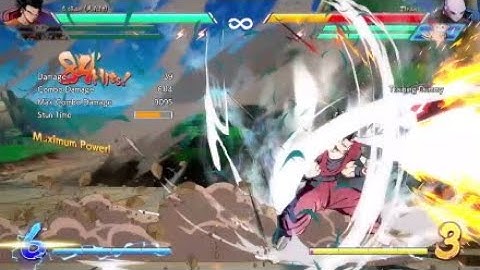 DBFZ, Videl into A.Gohan lvl 1 leg loop Still working Ver 1.16