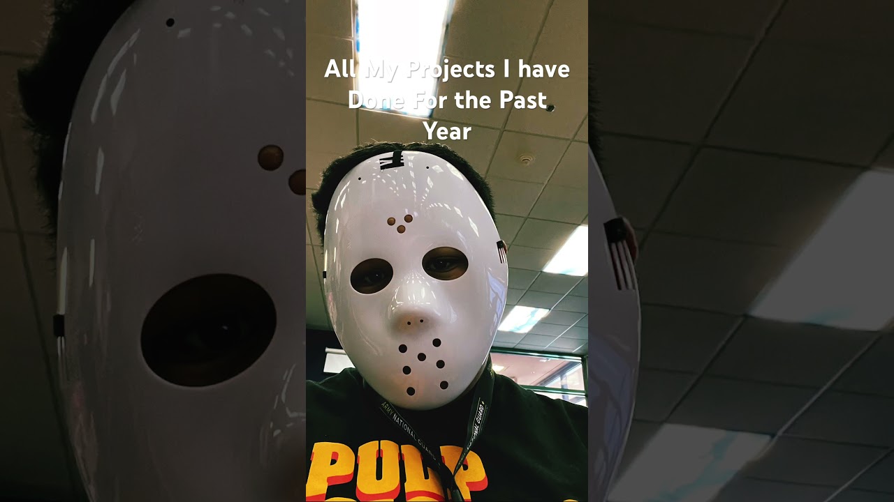 All My Projects In The Last Year #horror #jasonvoorhees #halloween #mask #props