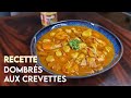 Dombrs et ouassouscrevettes  recette antillaise 