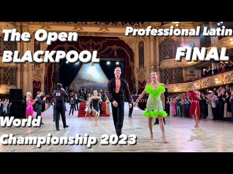 The Open Blackpool 2023 | World Championship | Professional Latin WDO