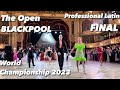 The open blackpool 2023  world championship  professional latin wdo