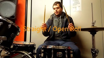 3 - Straight / Open Roll. (how to speed up)