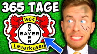 Ich habe 365 Tage als LEVERKUSEN Trainer überlebt! ⚽️🙏