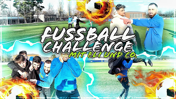 FUSSBALL CHALLENGE MIT ELIGELLA, OMED, ELDOS, UMUT & ERMIN!⚽️🔥