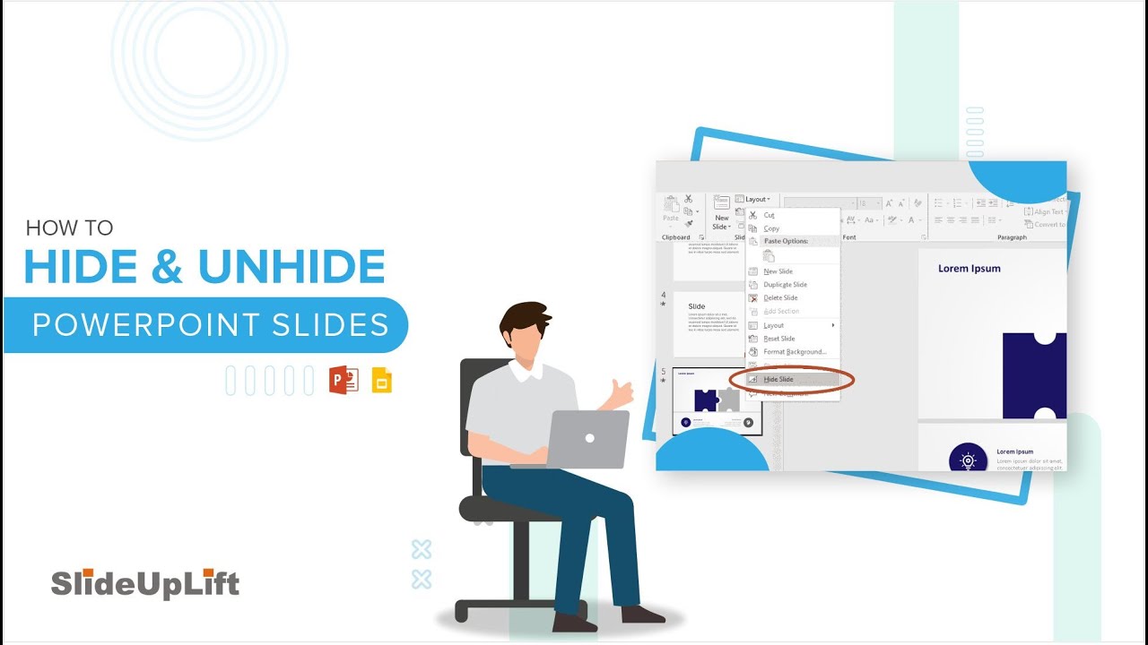 presentation unhide slide