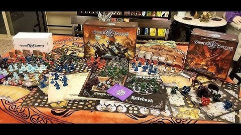Sword & Sorcery Kickstarter Unboxing