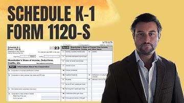 2023 IRS Form 1120-S Schedule K-1 Walkthrough