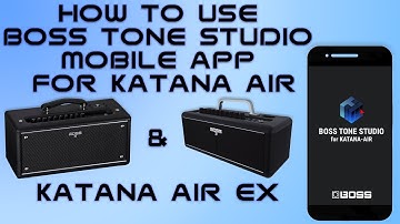 How To: Boss Katana Air/EX mobiele app-gids #bosskatana #bossofficial #boss