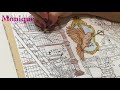 Colouring Tutorial:I Part Menuet de bonheur Coloring Book 幸せのメヌエット　美しい花々とかわいい動物たちのぬりえ  TUTORIAL