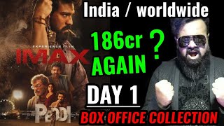 Peddi Box Office Collection Day 1  Ram Charan  Aamir Ansari  Huge 