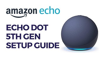 How To Set up Amazon Echo Dot - Echo Dot 5th Generation Setup - Manual Setup Instructions