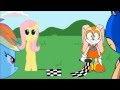 Sonic VS Rainbow Dash (русская озвучка)