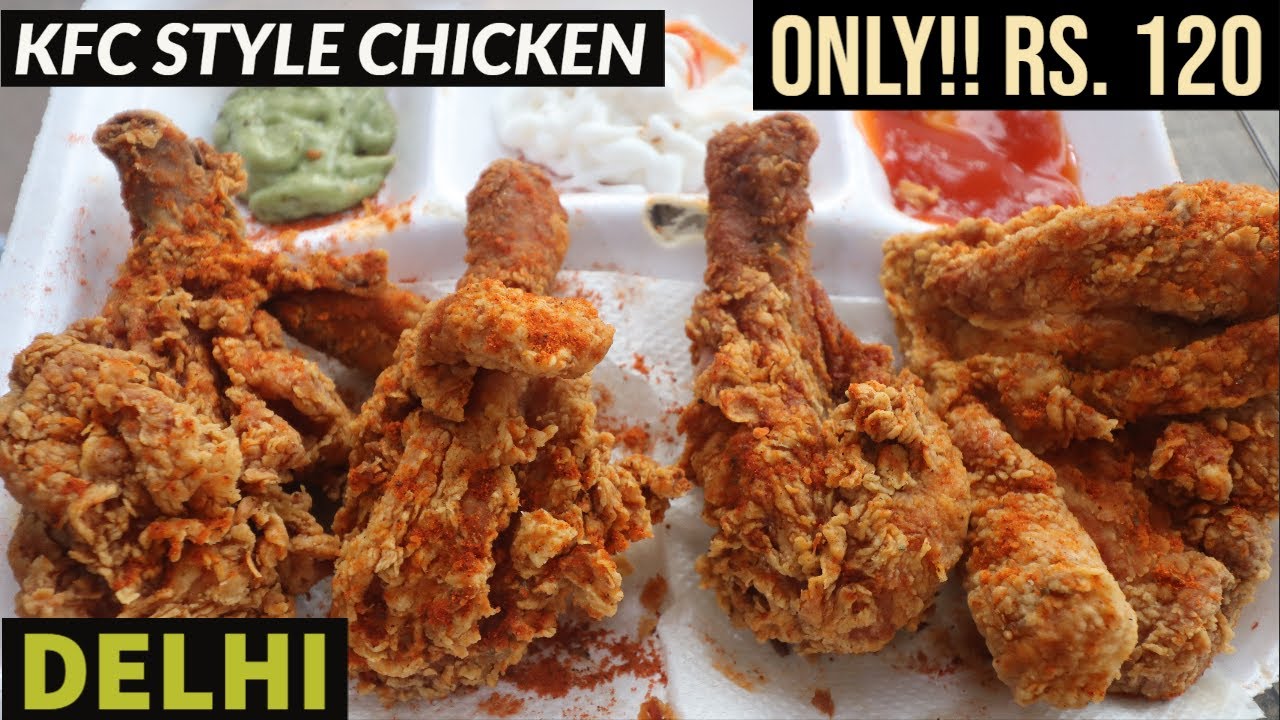 Fried Chicken | Delhi Street Food | Best Indian Street Food