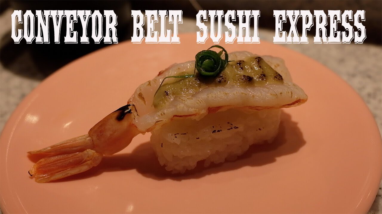 Sushi express 爭鮮Hong Kong popular conveyor belt sushi restaurant