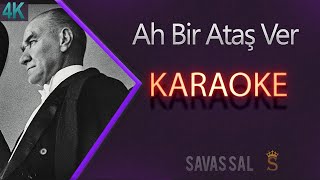Ah bir Ataş Ver Karaoke Türkü Resimi