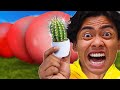 How Many Giant Balloons Can STOP THIS CACTUS?