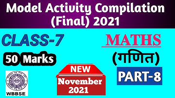 Class 7 Math Model Activity Compilation(Final)2021 November in Hindi/Math Model Activity Task Part 8