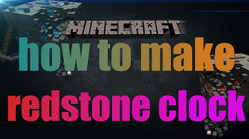 minecraft how to make a redstone clock xbox360/xboxone/ps3/ps4/pc