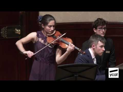 Savitri Grier, Richard Uttley; Enescu Violin Sonata No. 3 in A minor; mov. ii