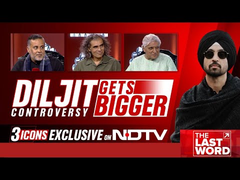 Diljit Dosanjh New Diljit Controversy Gets Bigger 3 Icons Exclusive On NDTV