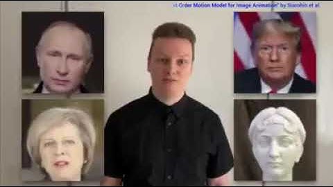 FIRST ORDER MOTION MODEL FOR IMAGE ANIMATION:  a última palavra em manipulação de mídia